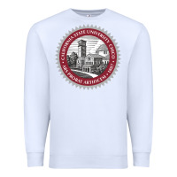 White csu chico seal Premium Sweatshirt - linhVisuals