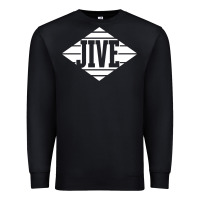 Black jive records Premium Sweatshirt - linhVisuals