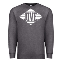 Charcoal Heather jive records Premium Sweatshirt - linhVisuals