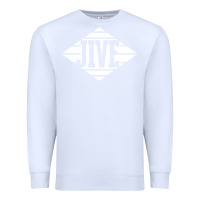 White jive records Premium Sweatshirt - linhVisuals