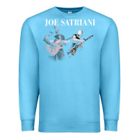 Ocean Blue joe satriani guitar Premium Sweatshirt - linhVisuals