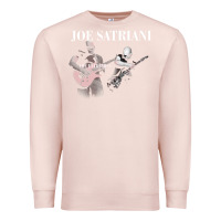 Pale Pink joe satriani guitar Premium Sweatshirt - linhVisuals