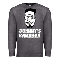 Charcoal Heather johnny's bananas Premium Sweatshirt - linhVisuals