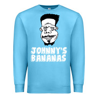Ocean Blue johnny's bananas Premium Sweatshirt - linhVisuals