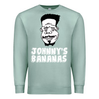 Seafoam johnny's bananas Premium Sweatshirt - linhVisuals