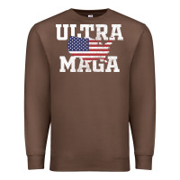 Chestnut ULTRA MAGA Premium Sweatshirt - linhVisuals