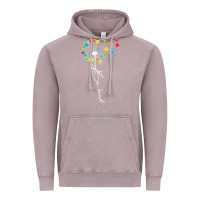Vintage Zinc Dandelion Autism Puzzle Be Kind Vintage Hoodie - CowhideDigitalArt