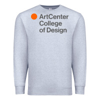 Heather Grey artcenter, college design Premium Sweatshirt - linhVisuals