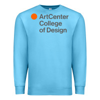 Ocean Blue artcenter, college design Premium Sweatshirt - linhVisuals