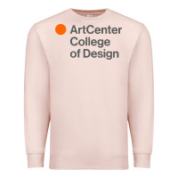 Pale Pink artcenter, college design Premium Sweatshirt - linhVisuals