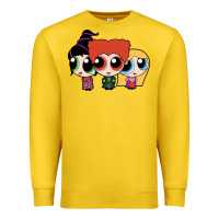 Lemon power puff girls Premium Sweatshirt - linhVisuals