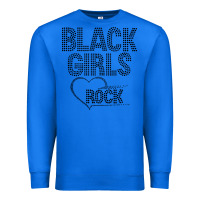 True Royal black girls rock Premium Sweatshirt - linhVisuals