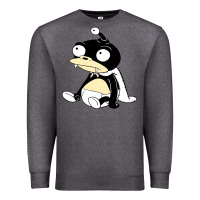 Charcoal Heather nibbler  futurama Premium Sweatshirt - linhVisuals