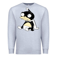 Heather Grey nibbler  futurama Premium Sweatshirt - linhVisuals