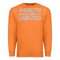 Carrot assets over liabilities mens t shirt Premium Sweatshirt - linhVisuals