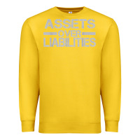 Lemon assets over liabilities mens t shirt Premium Sweatshirt - linhVisuals
