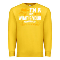Lemon i'm a bus driver what is your superpower driving school bus t shirt Premium Sweatshirt - linhVisuals