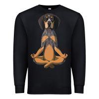 Yoga Fitness Bluetick Coonhound Dog 363 Bodybuilding Premium Sweatshirt | Teevron