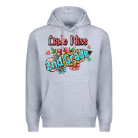 Heather Grey little miss second grade Premium Hoodie - Jasminsmagicworld
