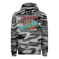 Slate Camo little miss second grade Premium Hoodie - Jasminsmagicworld