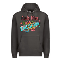Smoke little miss second grade Premium Hoodie - Jasminsmagicworld