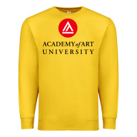 Lemon academy of art, college design Premium Sweatshirt - linhVisuals