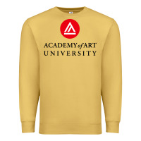 Antique Gold academy of art, college design Premium Sweatshirt - linhVisuals