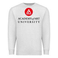 Oatmeal Heather academy of art, college design Premium Sweatshirt - linhVisuals