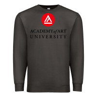 Smoke academy of art, college design Premium Sweatshirt - linhVisuals