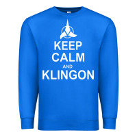 True Royal keep calm and klingon Premium Sweatshirt - linhVisuals