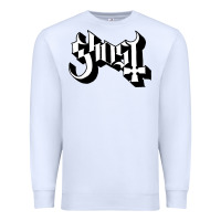 White ghost Premium Sweatshirt - linhVisuals