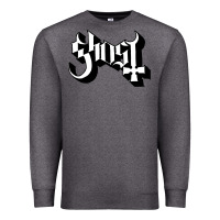 Charcoal Heather ghost Premium Sweatshirt - linhVisuals