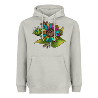 Moon Dust western sunflower Heavyweight Hoodie - JahusDesignShop