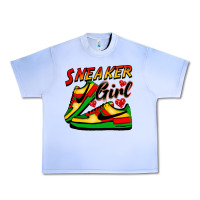 Grape Ice sneaker girl Urban Heavy Tee - FaDigitalArtStudio
