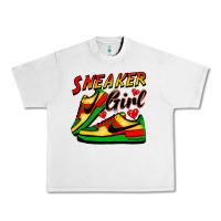 Lunar Rock sneaker girl Urban Heavy Tee - FaDigitalArtStudio