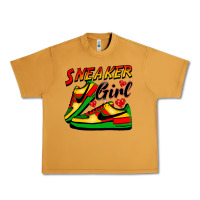 Peanut Butter sneaker girl Urban Heavy Tee - FaDigitalArtStudio