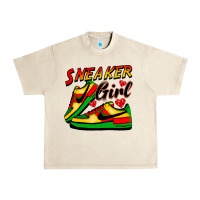 Sandshell sneaker girl Urban Heavy Tee - FaDigitalArtStudio