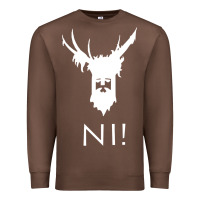 Chestnut knights who say ni Premium Sweatshirt - linhVisuals