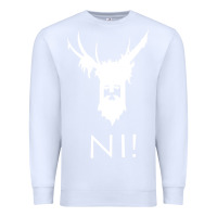White knights who say ni Premium Sweatshirt - linhVisuals