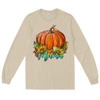 Mushroom pumpkin mama Long Sleeve Tee - BundleAndBundleShop