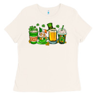 Bone St. Patrick's Day coffee cups Ladies Tee - OliviaCreatesArt