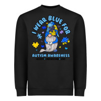 I Wear Blue For Autism Awareness Heavyweight Sweatshirt | Teevron
