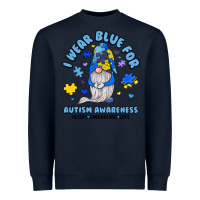 Navy i wear blue for autism awareness Heavyweight Sweatshirt - JahusDesignShop