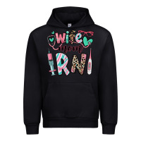 Black wife mom rn registered nurse Urban Hoodie - RanaPortraitStore