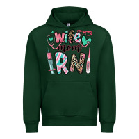 Forest Green wife mom rn registered nurse Urban Hoodie - RanaPortraitStore
