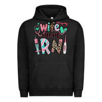 Pigment Black wife mom rn registered nurse Urban Hoodie - RanaPortraitStore