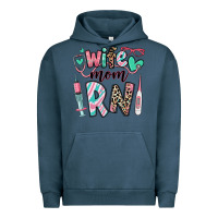Pigment Midnight Navy wife mom rn registered nurse Urban Hoodie - RanaPortraitStore