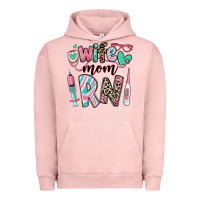 Pigment Salmon wife mom rn registered nurse Urban Hoodie - RanaPortraitStore