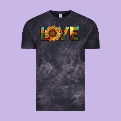 Desert Sunflower Love Vintage Tee Designed By Ranaportraitstore