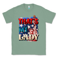 Sage Thats my lady 4th of july Classic Tee - CowGirlArtShop